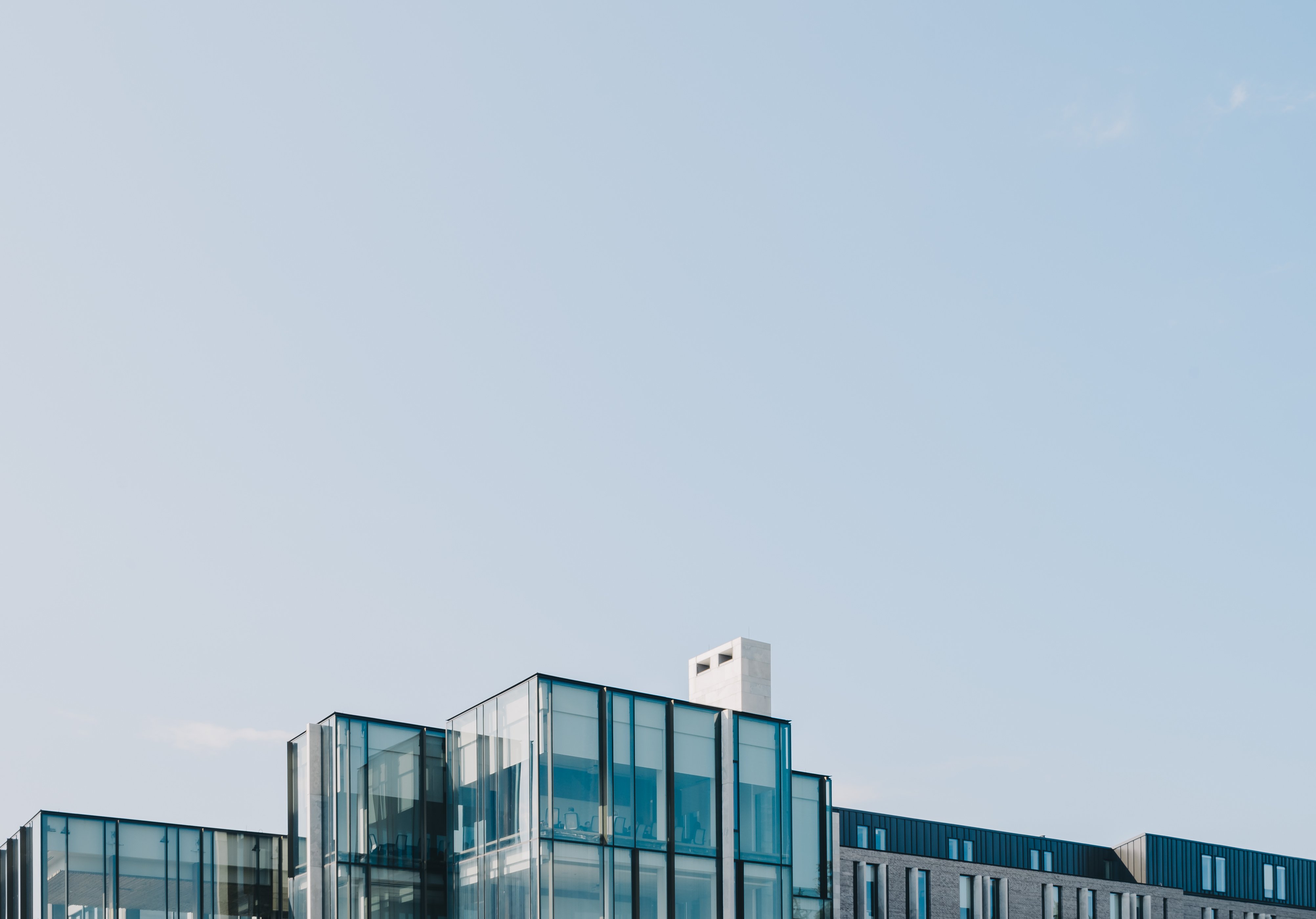 Clear Glass Building